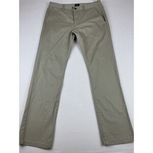 RVCA The-Weekend Chino Men's Khaki Pants Size 34x32 Business Casual Skate Preppy